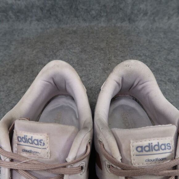 Adidas Shoes Womens 8.5 Athletic Trainers Cloudfoam Qt Racer Running Active Walk - Picture 14 of 14